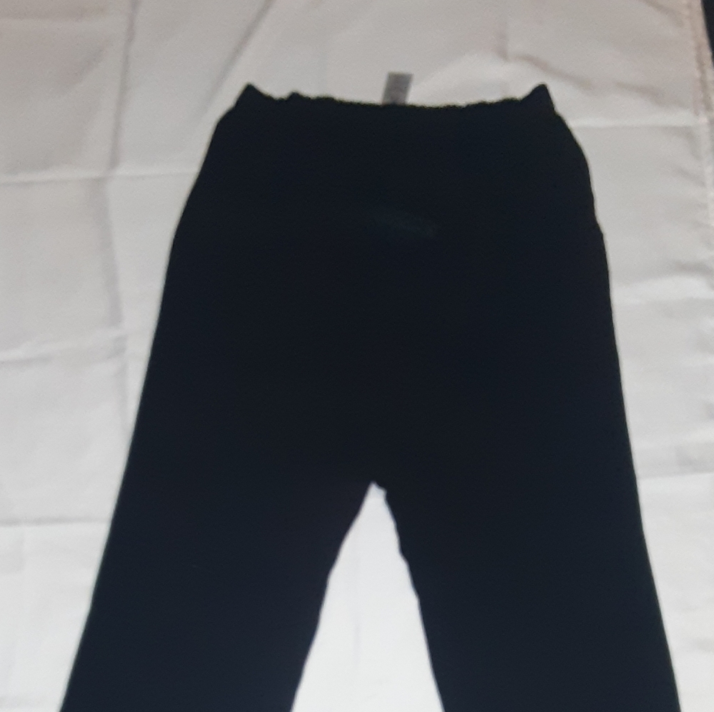 ❤3/$15 Basic Editions Women's XL Black Pants - Picture 3 of 3